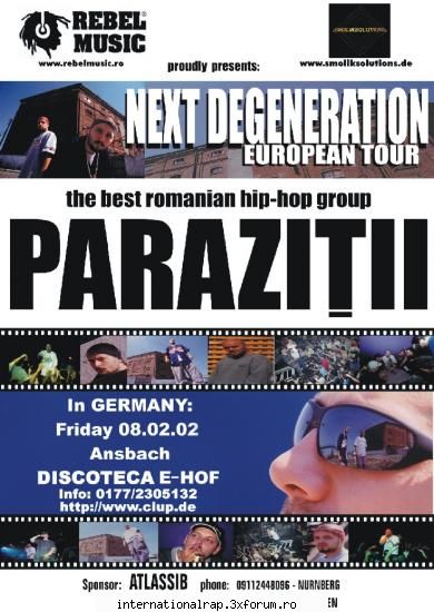 parazitii live in ! parazitii in germania ! zvonul de acum o luna a devenit realitate pentru toti