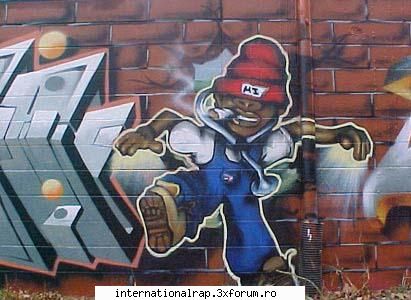 Graff-uri - graff 16 - red man - Wallpapers